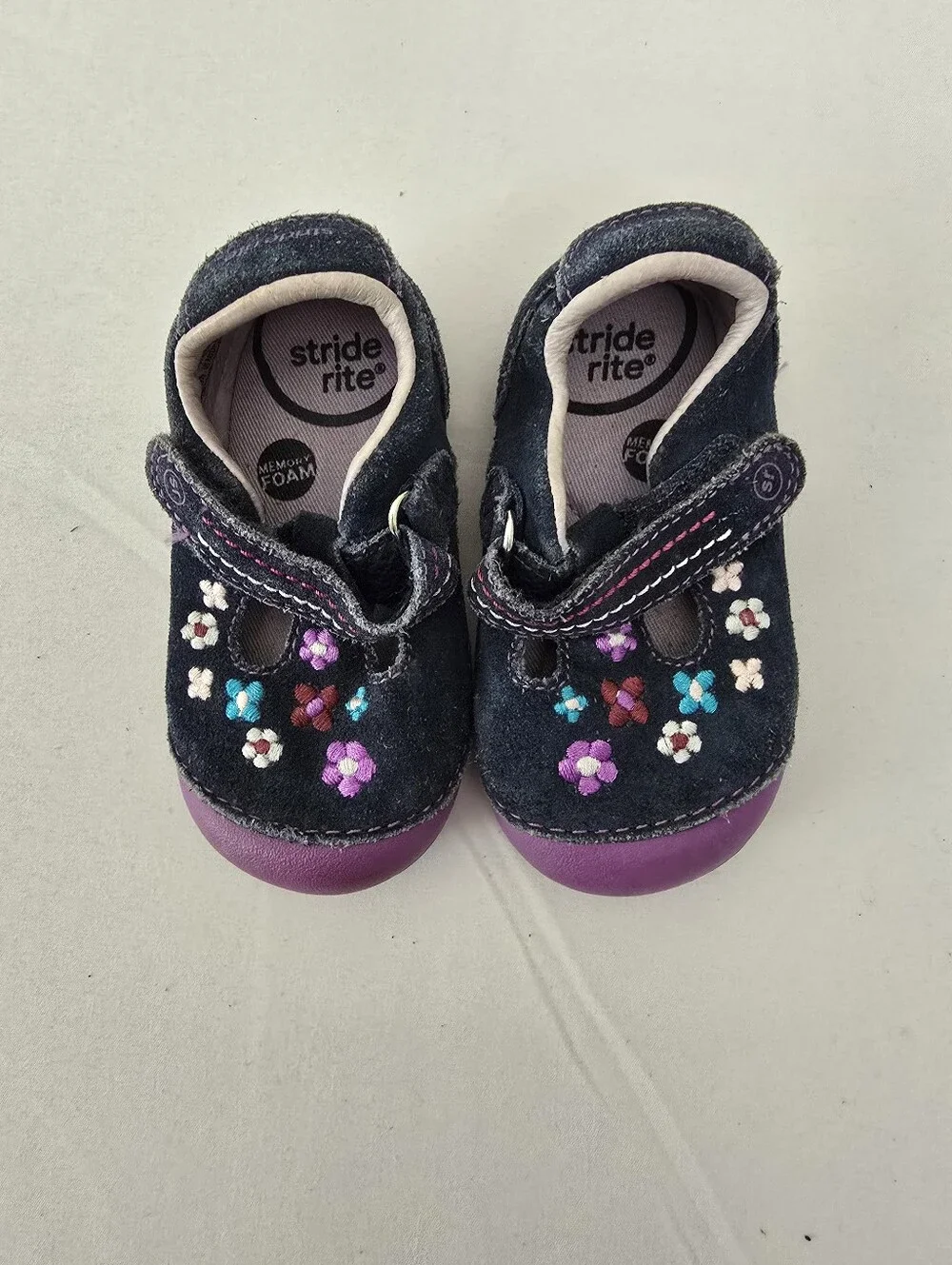 Stride Rite Tonia Baby Girl Shoes Size 4.5